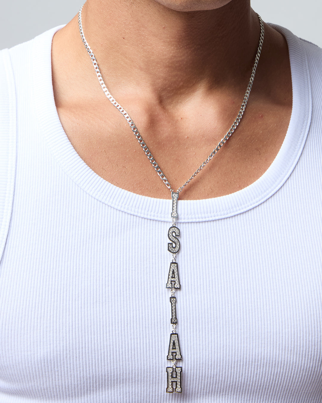 Name Drop Necklace — Customizable