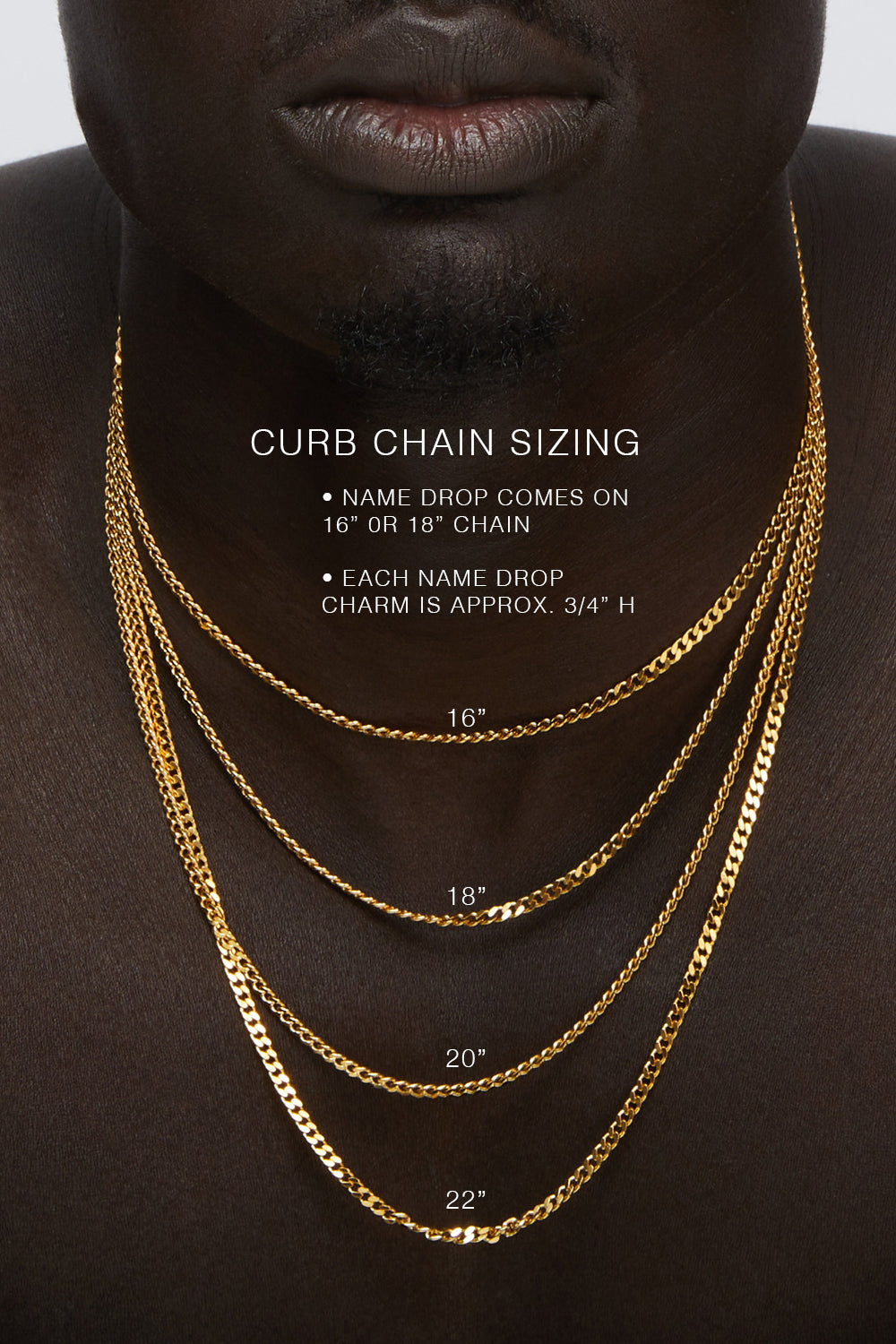 Name Drop Necklace — Customizable