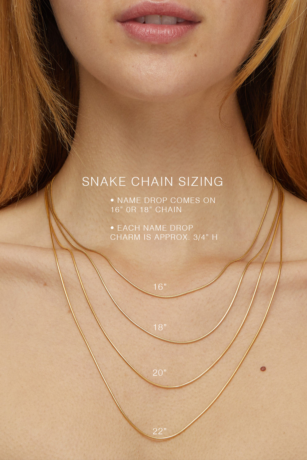 Name Drop Necklace — Customizable