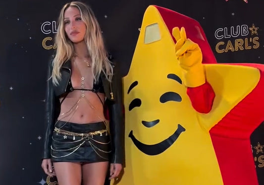 Alix Earle Serves Late-Night Glam at Carl’s Jr. in Custom White Trash Charms