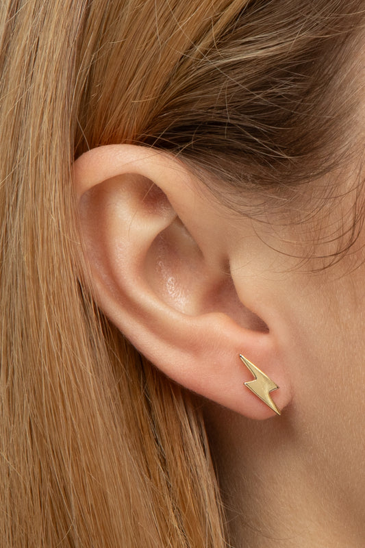 LIGHTNING BOLT Stud Earrings