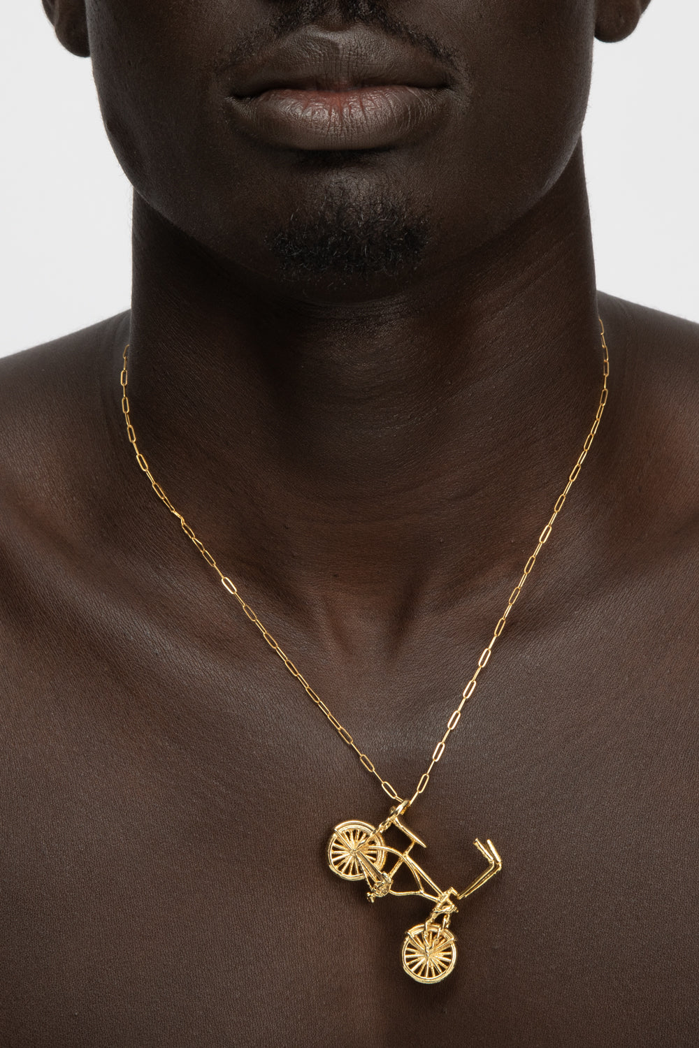 gold lowrider bicycle LOWRIDER BIKE Necklace