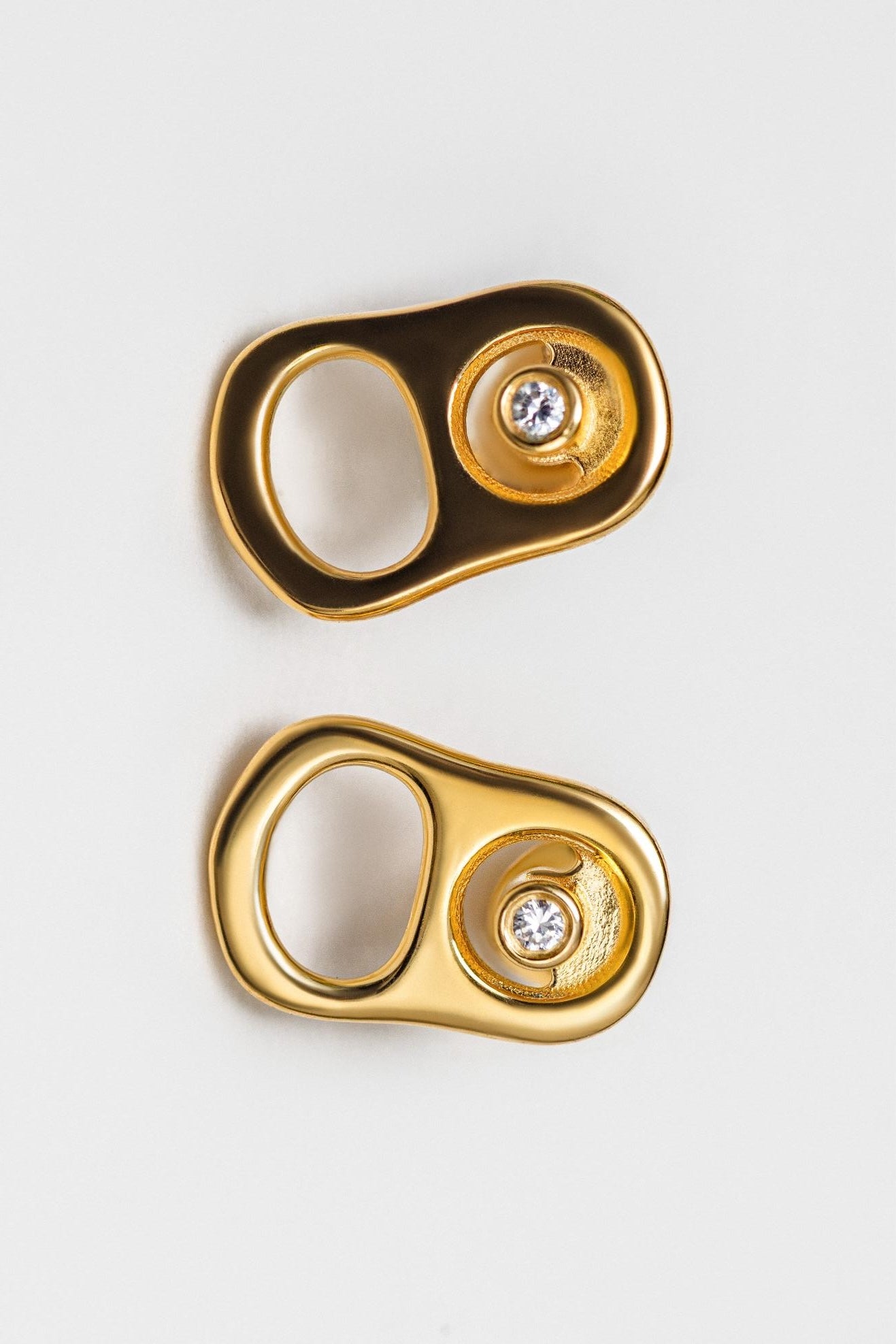 Tab Stud Earrings