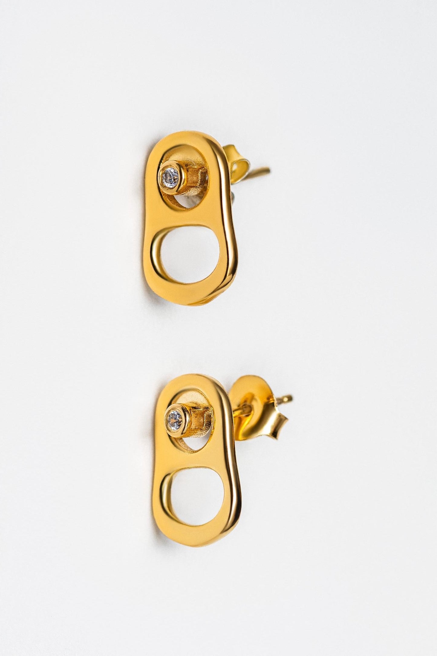 Tab Stud Earrings