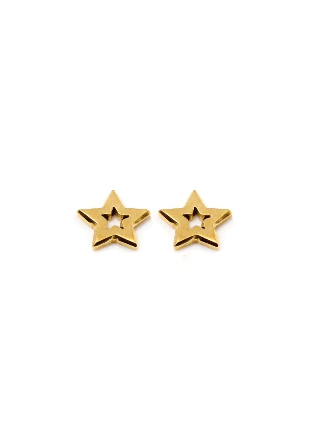 STAR Petite Stud Earrings W H I T E T R A S H C H A R M S