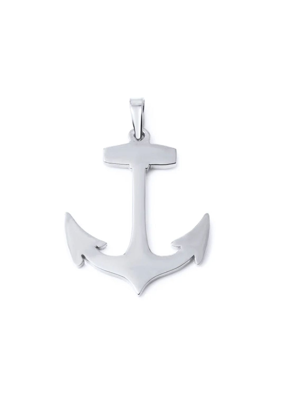 Anchor Silver   White Trash Charm s Style