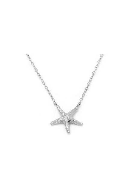 STARFISH Petite Pendant W H I T E T R A S H C H A R M S