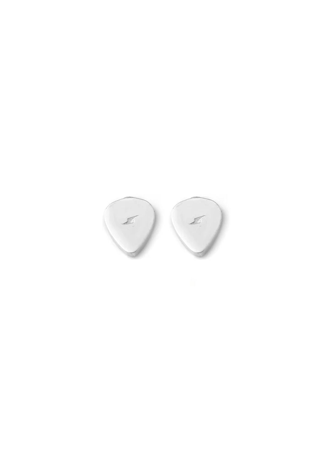 GUITAR PICK Petite Stud Earrings W H I T E T R A S H C H A R M S