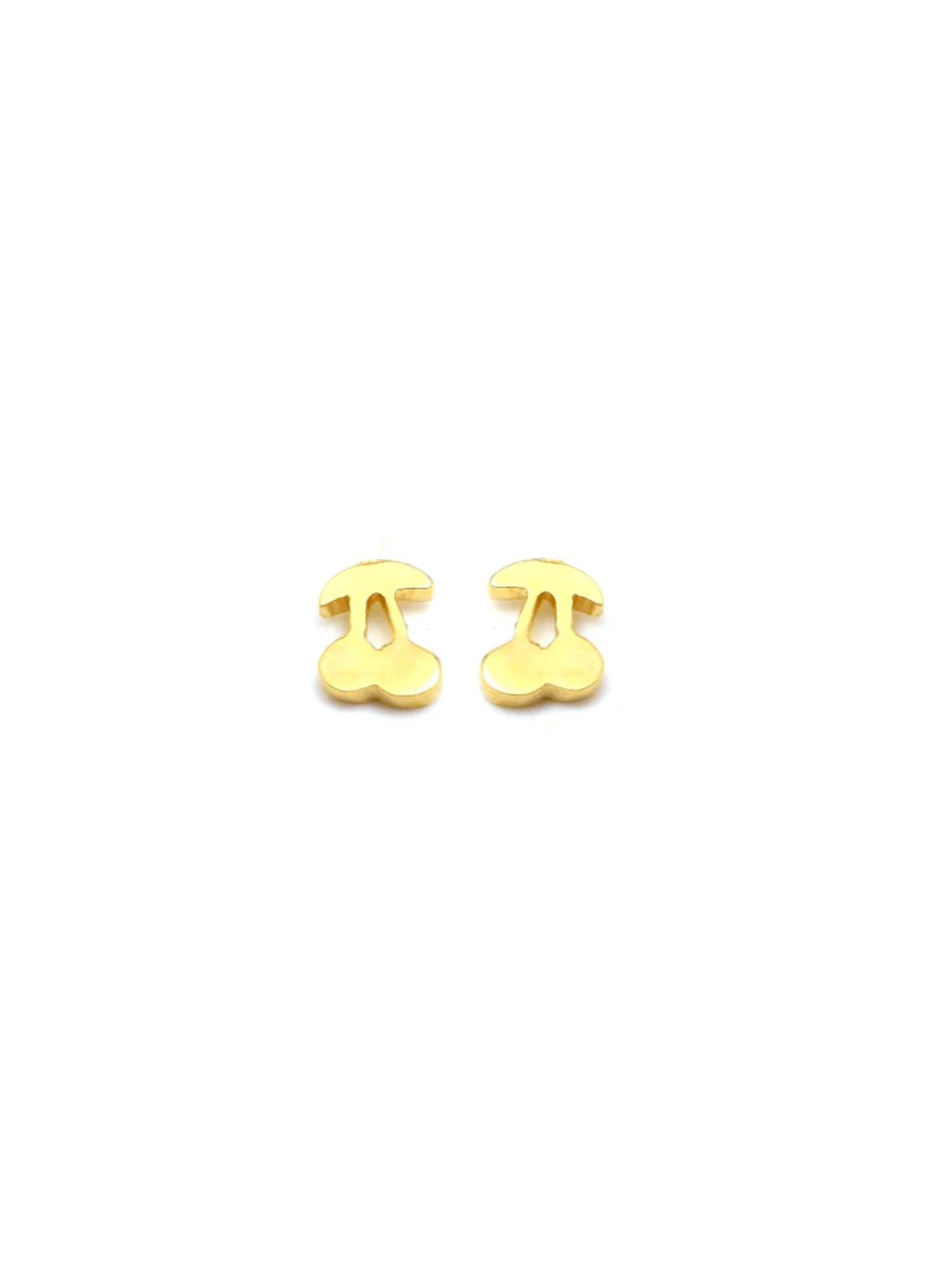 CHERRY Petite Stud Earrings W H I T E T R A S H C H A R M S