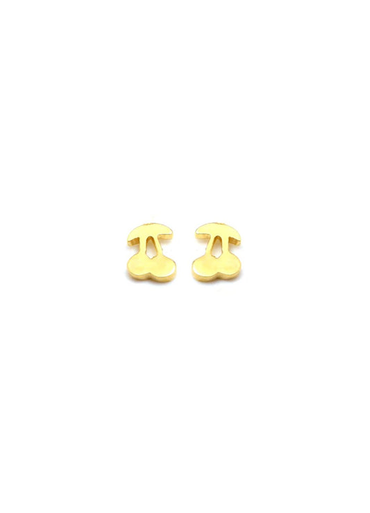 CHERRY Petite Stud Earrings W H I T E T R A S H C H A R M S