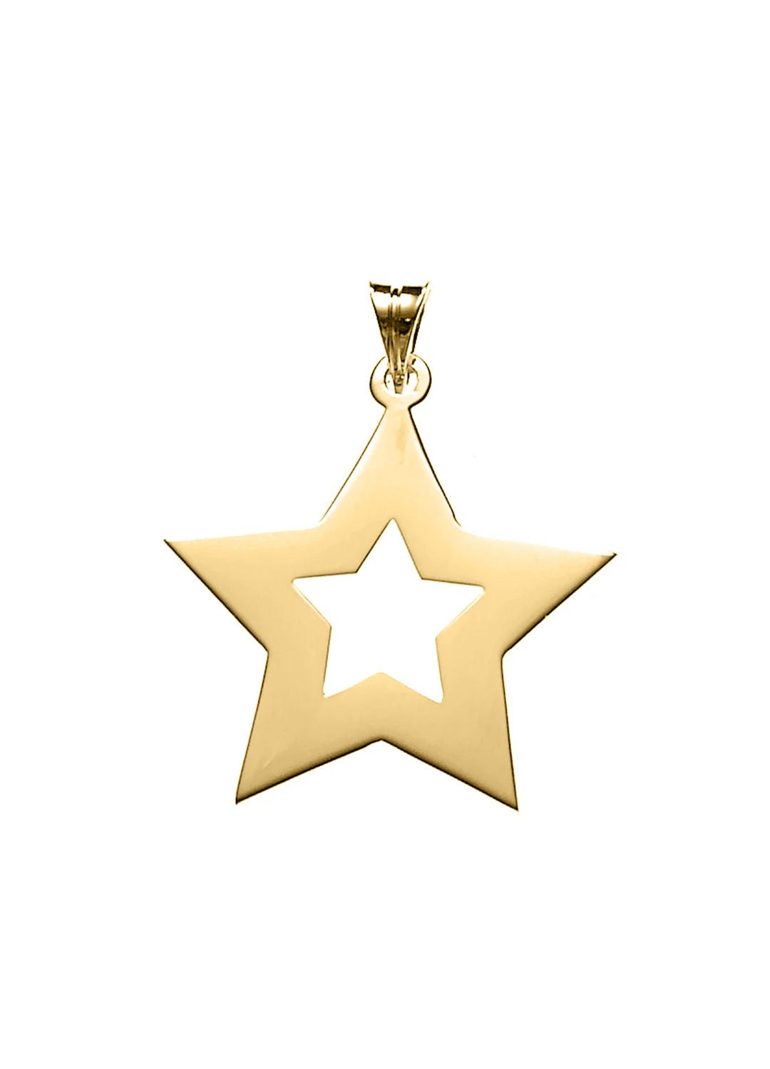 Star Necklace in Gold Vermeil   White Trash Charm s Style