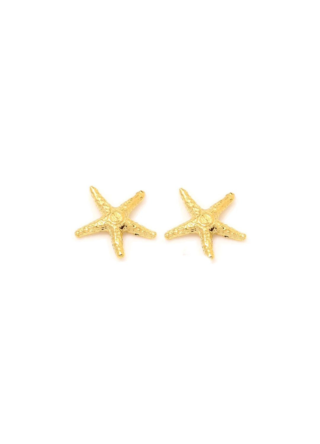 STAR FISH Petite Stud Earrings W H I T E T R A S H C H A R M S