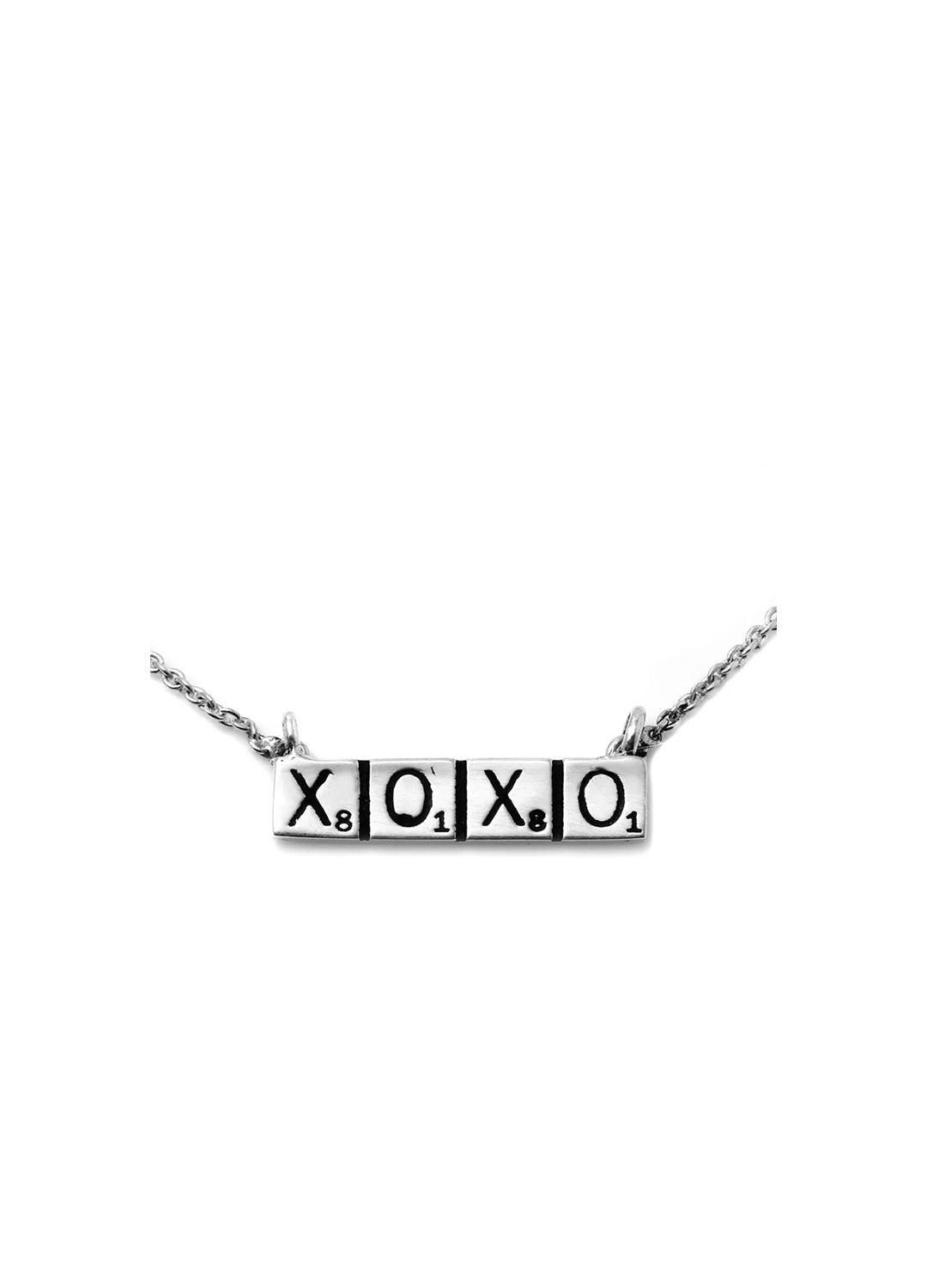 XOXO SCRABBLE Pendant W H I T E T R A S H C H A R M S