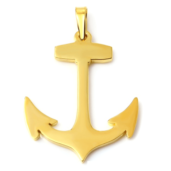 Anchor Gold   White Trash Charm s Style